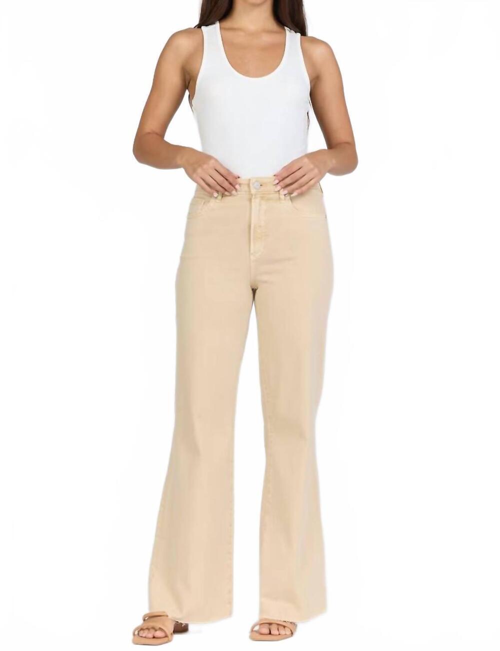 NEW DEAR JOHN DENIM wide leg fiona pant in mojave desert